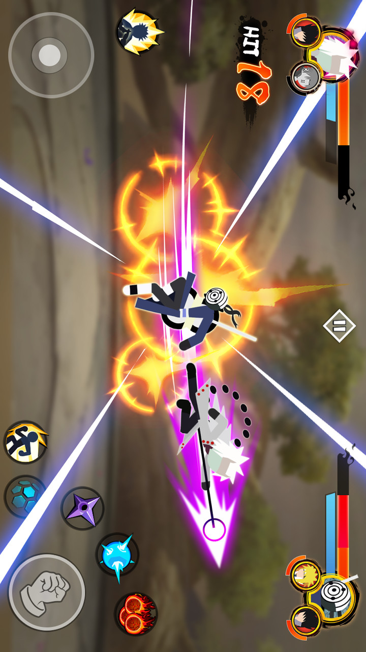 Stickman Ninja - 3v3 Battle Arena(MOD) screenshot