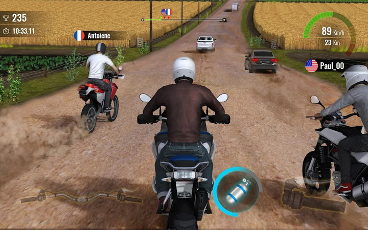 Moto Traffic Race 2(mod) screenshot image 2_playmods.games