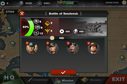 World Conqueror 3-WW2 Strategy(tiền không giới hạn) screenshot image 2 Ảnh chụp màn hình trò chơi