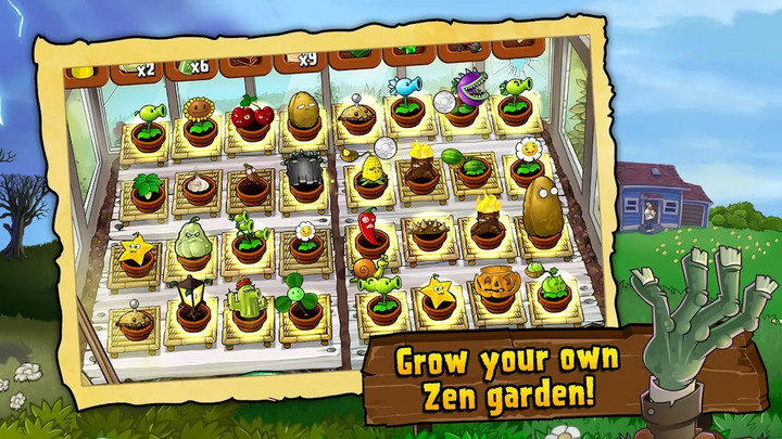 Plants vs. Zombies FREE(Large gold coins) screenshot image 2_playmods.games