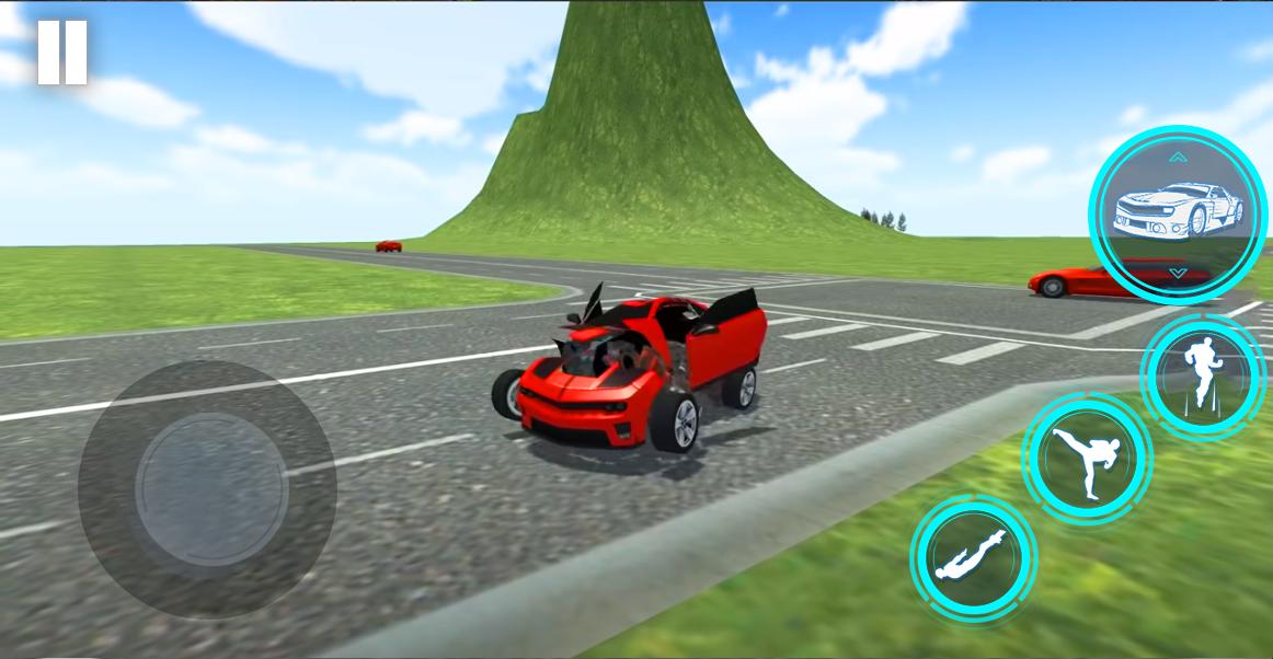 Robot Game, Red Robot Police_playmods.net