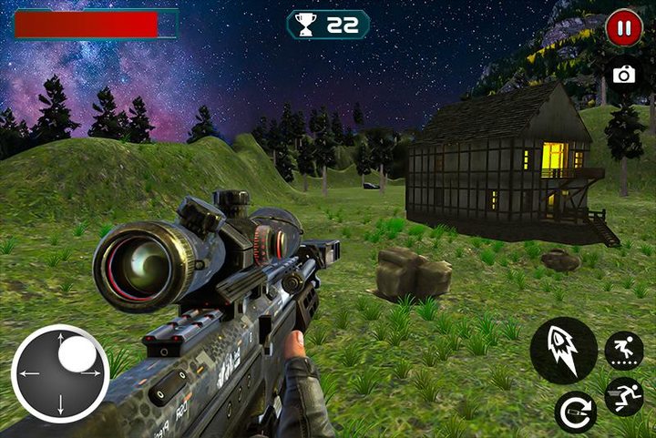 Jungle Warrior Sniper Action_playmod.games