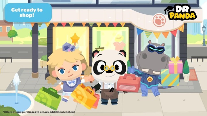 Dr. Panda Town Mall(Unlimited Money) screenshot image 3_playmods.games