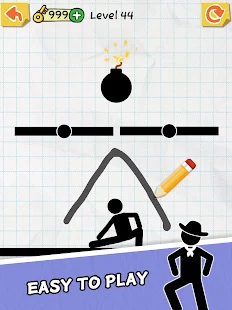 Draw 2 Save: Stickman Puzzle(Get rewarded for not watching ads) Game screenshot  15