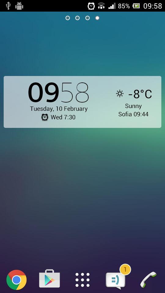 Digital Clock and Weather Widget(Premium Unlocked)_modkill.com