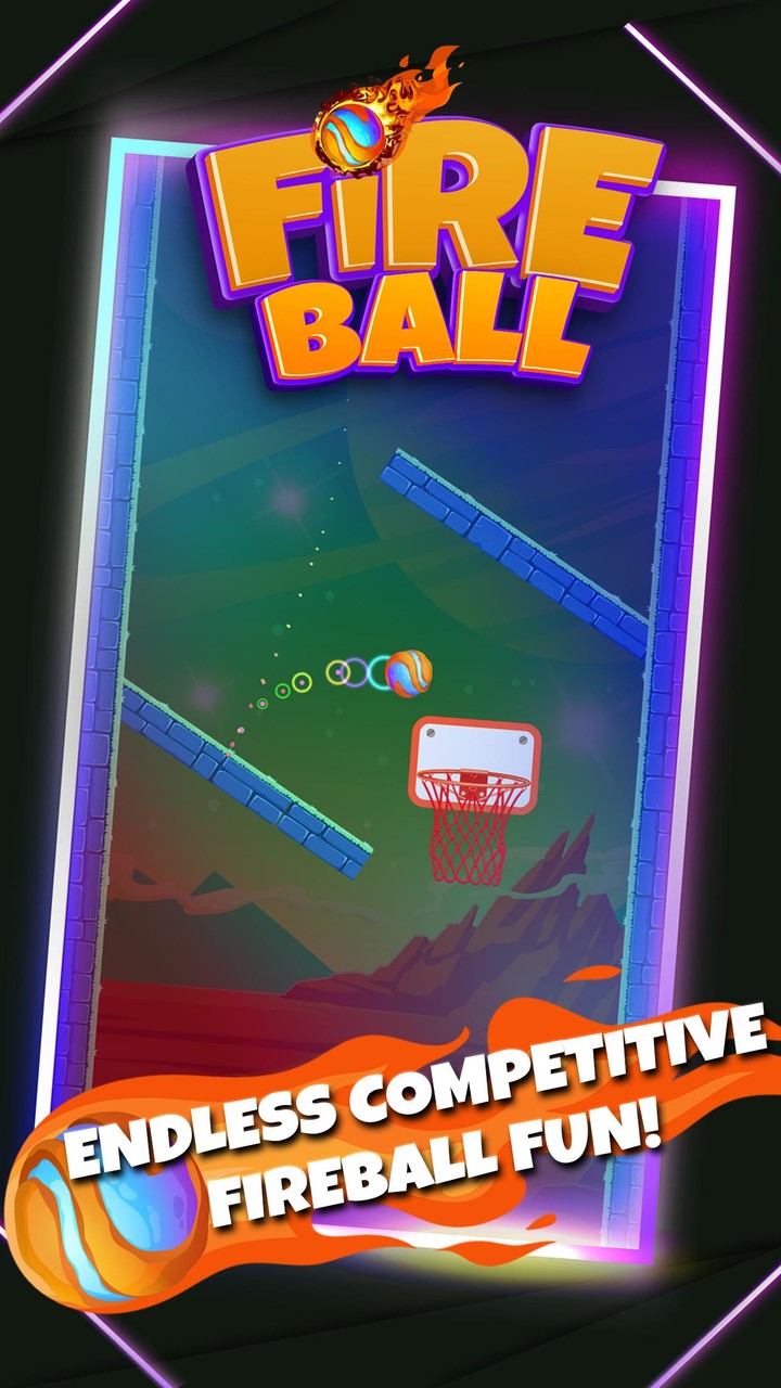 Fireball: 3D Arcade Ball Game‏