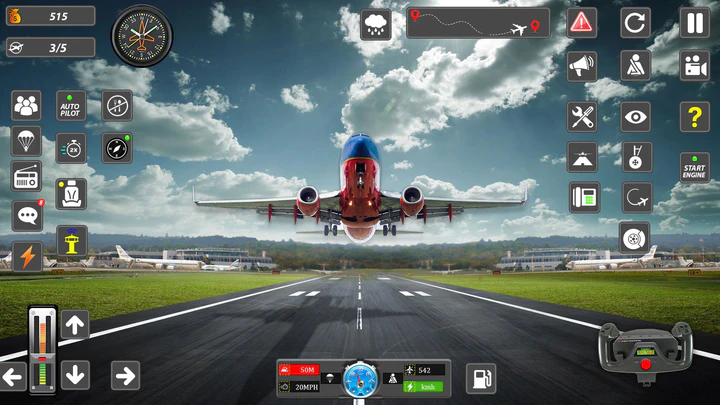 Download Real Flight Sim Airplane Games MOD APK v0.9 for Android