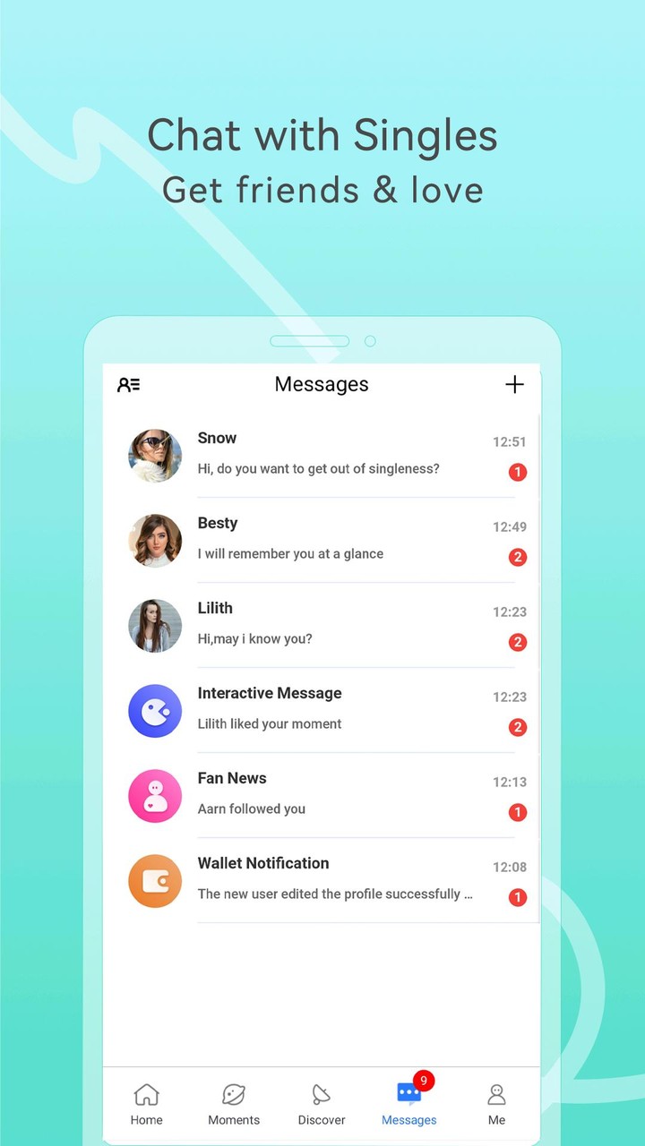 KoniChat - Dating. Chat. Meet. Ảnh chụp màn hình trò chơi