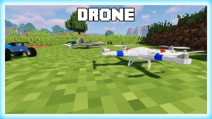 Drone Mod for Minecraft Ảnh chụp màn hình trò chơi