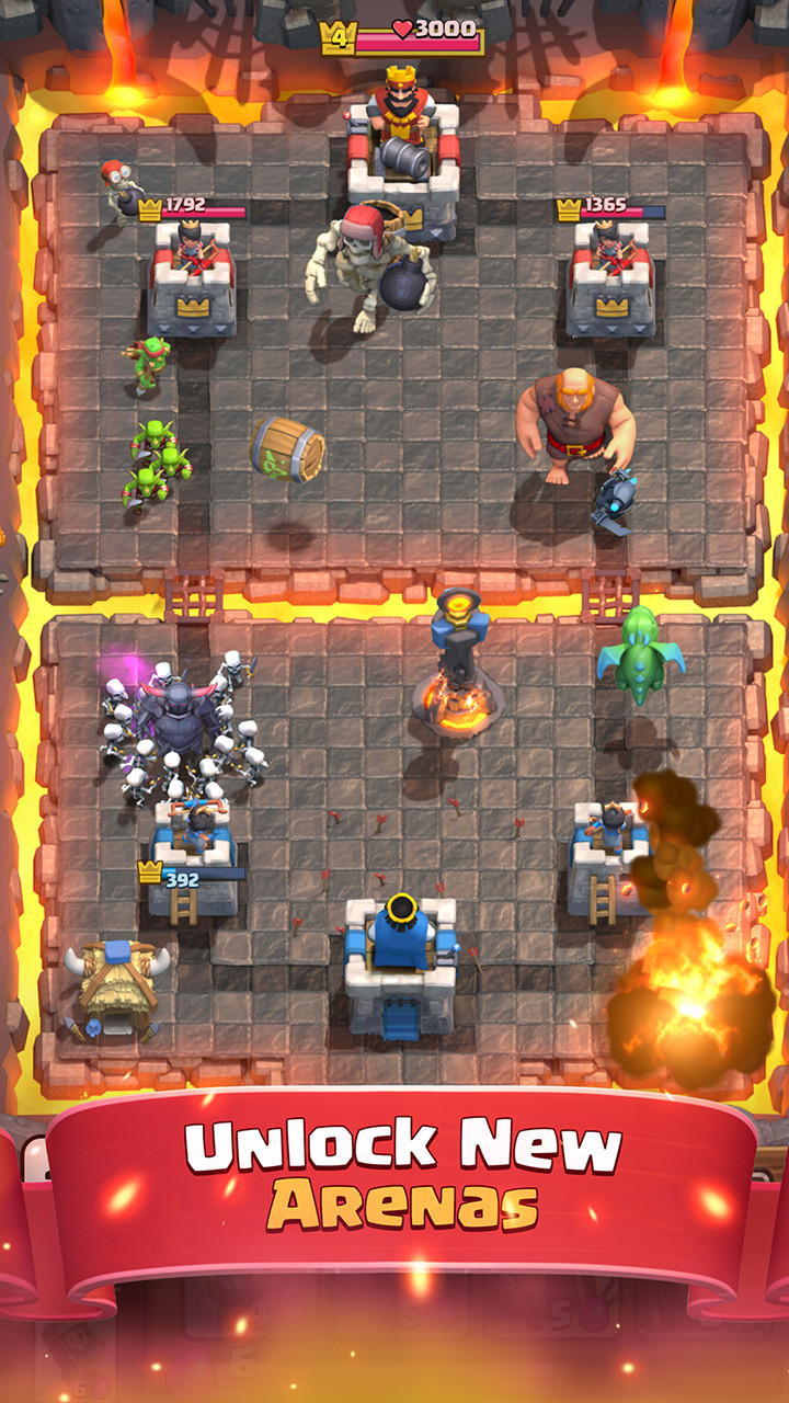 Clash Royale(Lots of diamonds) screenshot image 4_playmods.games