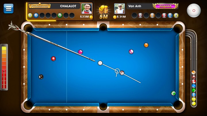 Billiards ZingPlay 8 Ball Pool_playmod.games