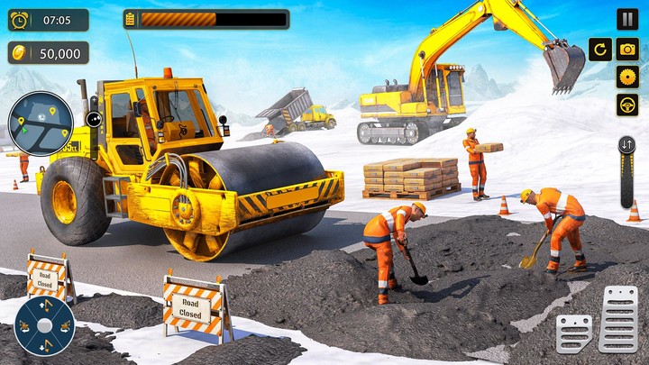 Snow Offroad Construction Game_playmod.games