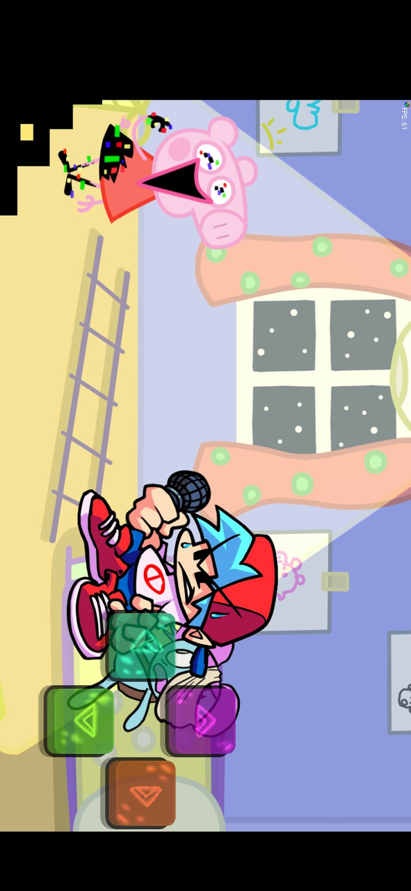 Friday Night Funkin:Five Night at Peppa Pig(New module) screenshot image 4_playmods.games