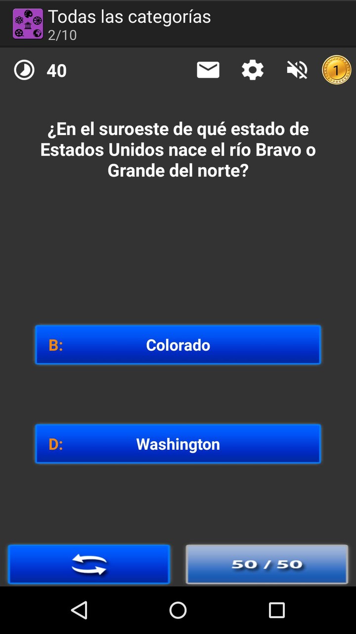 Trivial Quiz Español Preguntas‏