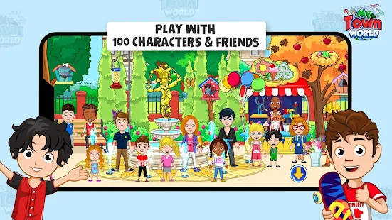 My Town World - Mega Kids Game(ปลดล็อคแบบเต็ม) Game screenshot  3