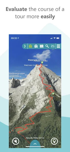 RealityMaps: Ski, Wandern, Rad(Đã đăng ký) screenshot image 1 Ảnh chụp màn hình trò chơi