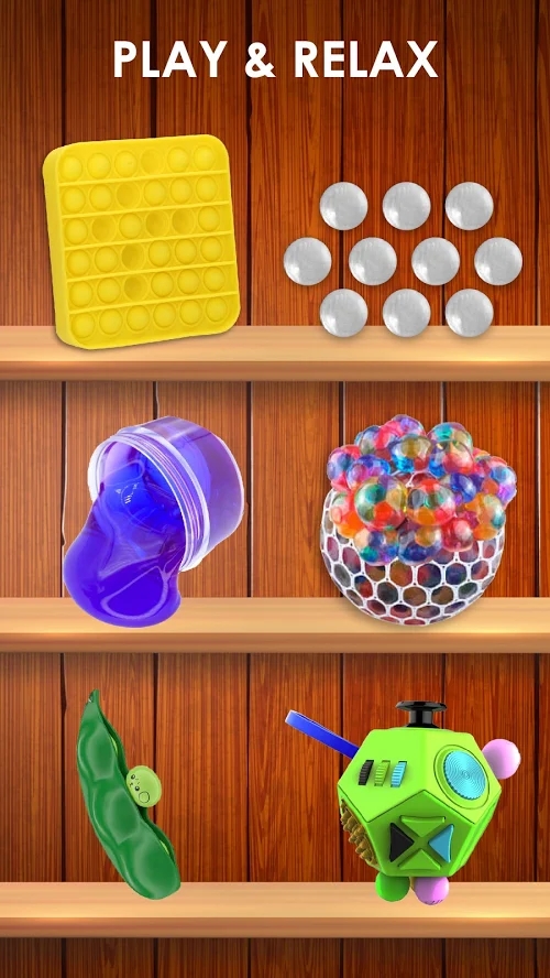 Fidget Toys 3D - Fidget Cube, AntiStress & Calm(No ads)