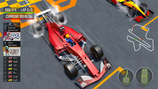 صيغة سيارة القيادة ألعاب(لا اعلانات) screenshot image 4