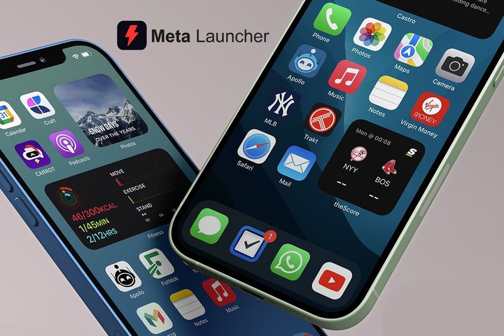 Meta Launcher PRO - iOS 15_modkill.com