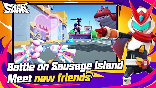Sausage Man_playmods.net