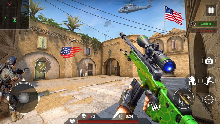 Gun Strike: Shooting Games 3D‏