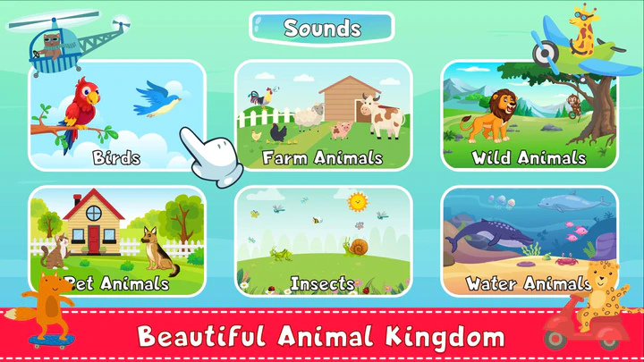 Download Animal Sounds for kid learning APK  For Android