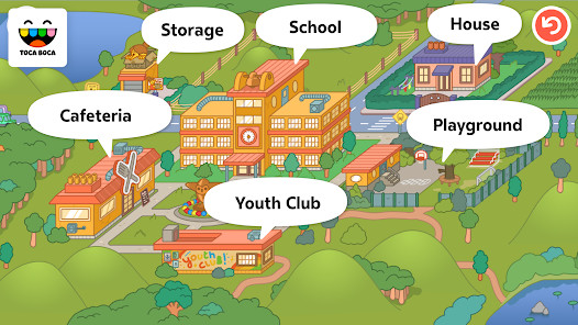 Toca Life School(Unlock all content) screenshot image 1_modkill.com