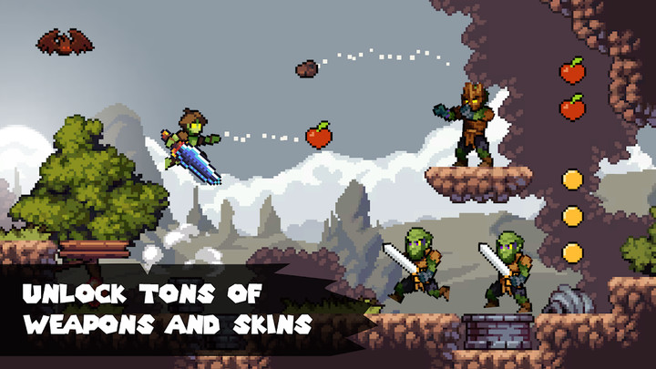 Apple Knight: Dungeons(tiền không giới hạn) screenshot image 5 Ảnh chụp màn hình trò chơi