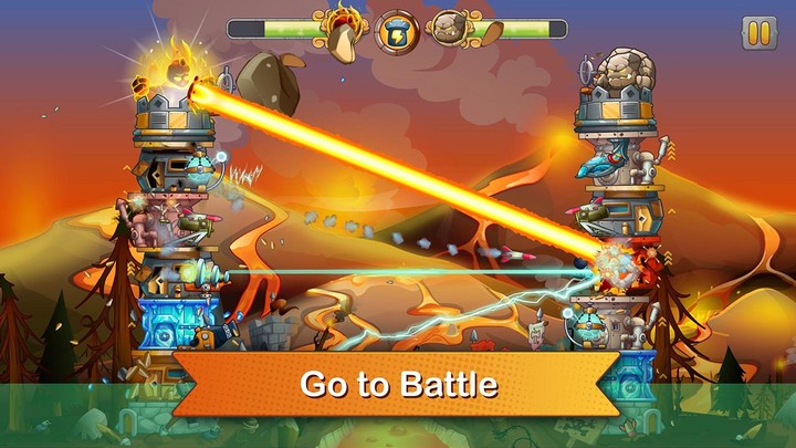 Tower Crush - игры Стратегии офлайн-игры(Против) screenshot image 2