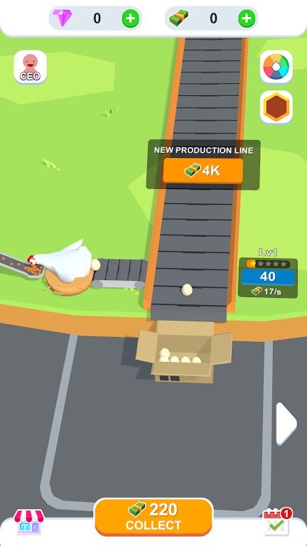 Idle Egg Factory(no watching ads to get Rewards)