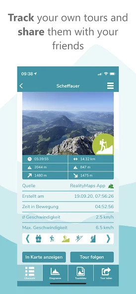 RealityMaps: Ski, Wandern, Rad(Đã đăng ký) screenshot image 5 Ảnh chụp màn hình trò chơi