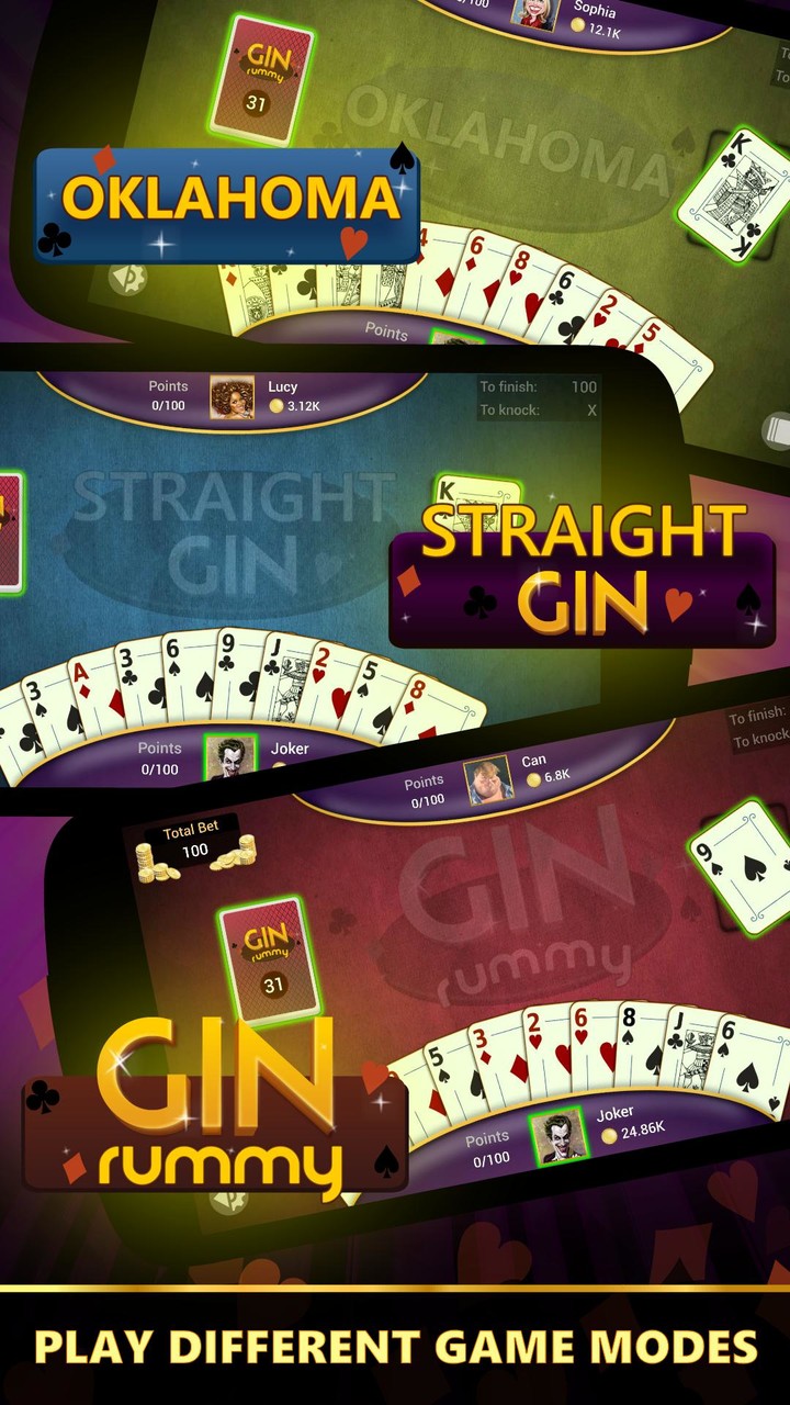 Gin Rummy - Offline_modkill.com