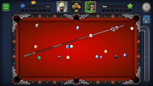 8 Ball Pool(menu cài sẵn) screenshot image 2 Ảnh chụp màn hình trò chơi