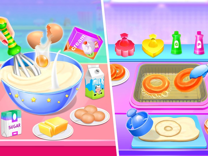 Donut Maker Bakery Chef Games_playmod.games