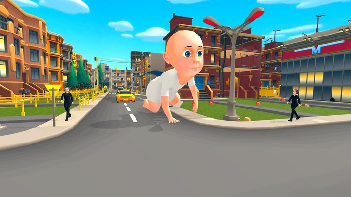 Giant Fat Baby Simulator Game