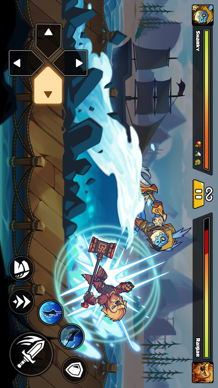 Brawl Fighter - Super Warriors Fighting Game(Unlocked all heroes) screenshot