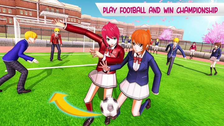 Anime High School Life_playmods.games