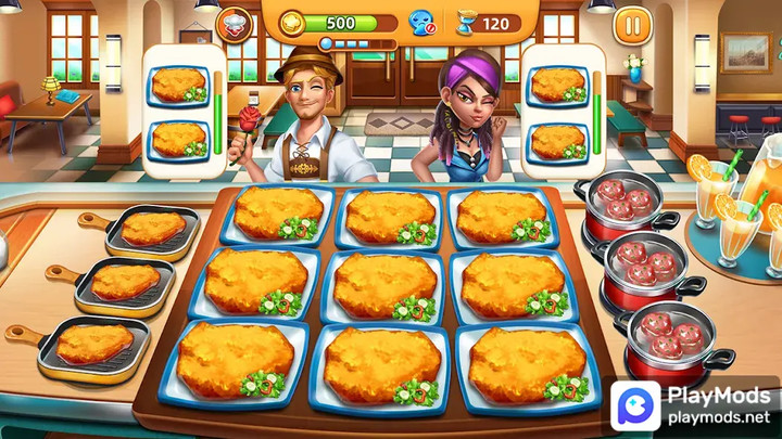 Cooking City(Unlimited Diamonds) screenshot image 2_playmod.games
