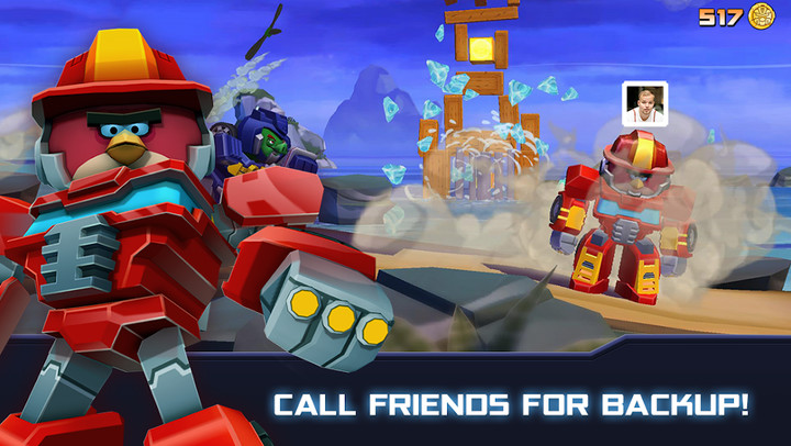 Angry Birds Transformers(mod menu) screenshot image 3_playmod.games