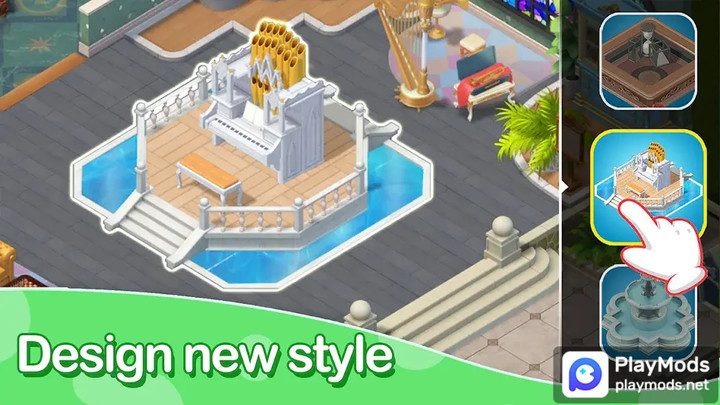 Dream Match - Mansion Makeover(Tiền không giới hạn) screenshot image 3 Ảnh chụp màn hình trò chơi