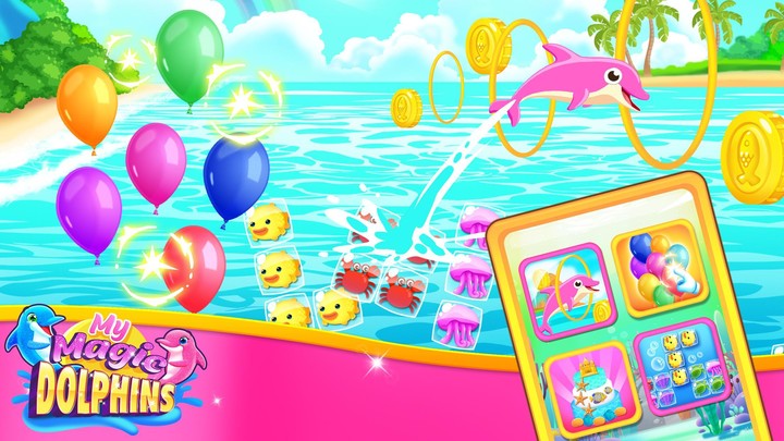 My Twin Dolphin Baby Care_playmods.net