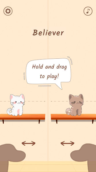Duet Cats: Cute Popcat Music‏(افتح كل الموسيقى) screenshot image 5