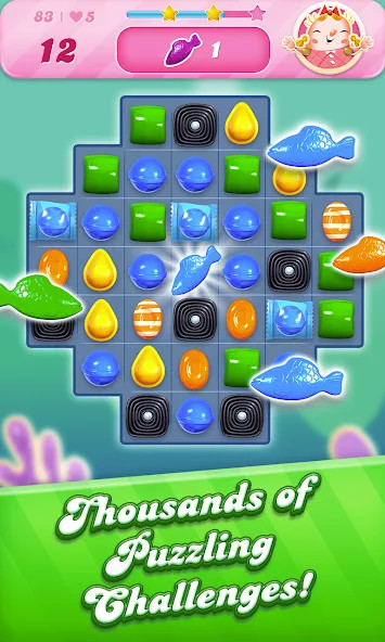 Candy Crush Saga(infinite life) screenshot image 3_playmod.games