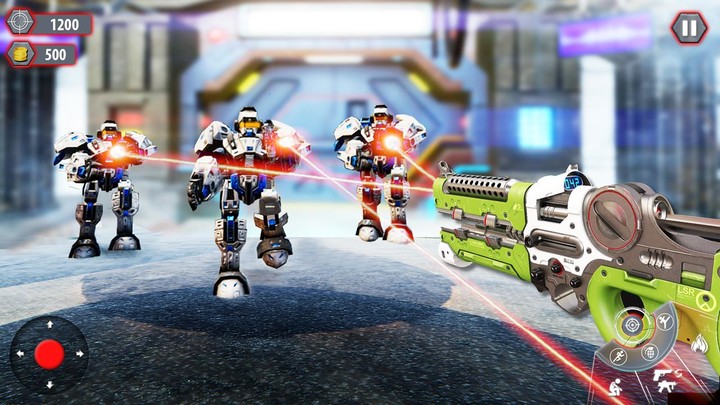 Police Robot Gun Shooting Game‏