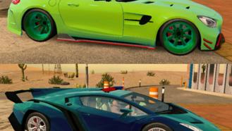 CR Evil Lamborghini SVJ oppo painting + 400m data For Car Parking  Multiplayer Mods