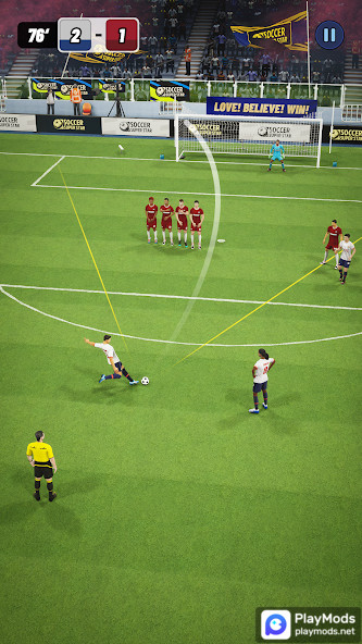 Soccer Super Star - كره القدم(إرجاع غير محدود) screenshot image 1