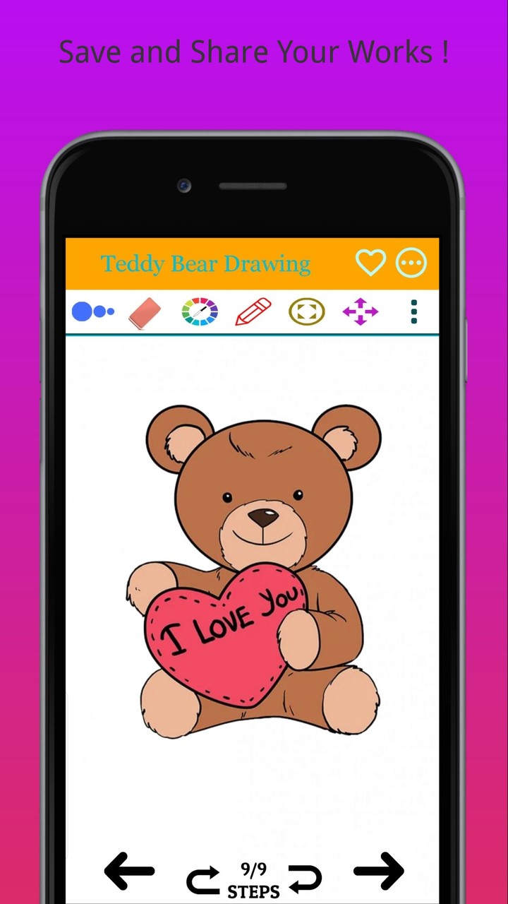 How to Draw Cute Teddy Bear Ảnh chụp màn hình trò chơi