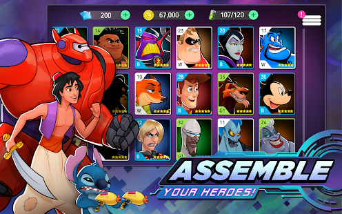 Disney Heroes: Battle Mode(infinite energy) Game screenshot  17