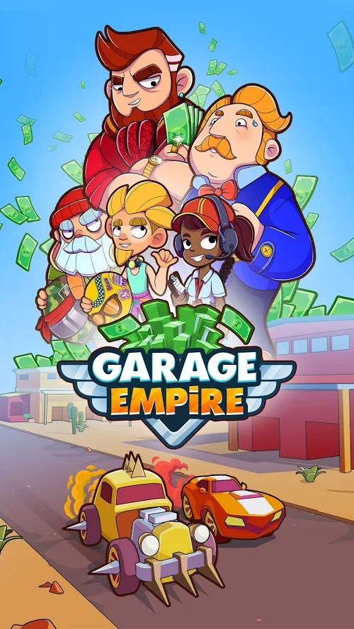 Garage Empire - Idle Garage Tycoon Game(Unlimited Money)