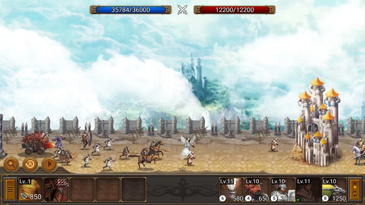 Battle Seven Kingdoms : Kingdom Wars2(Được trả tiền miễn phí) screenshot image 2 Ảnh chụp màn hình trò chơi
